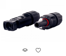 One to One Solar Cable MC4 Connector