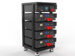 SVC LiFePO4 Lithium Battery – 5.12kWh – 25.6V 200AH BMR Rack Mounted